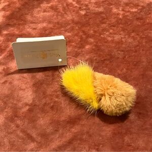 York Furrier Fur Hair Clip Barrette